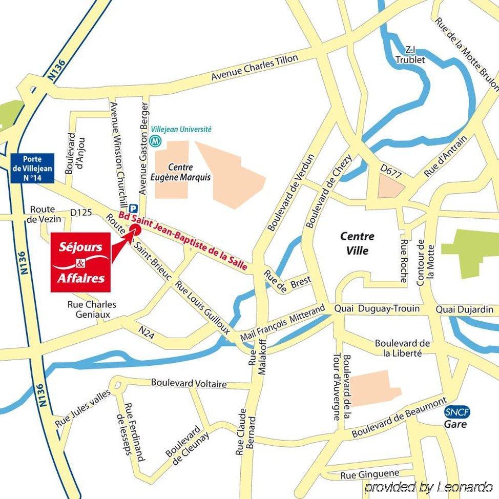 เซฌูร์ แอนด์ อัฟแฟร์ เรน วีลา กามิลลา Aparthotel แรนส์ ภายนอก รูปภาพ